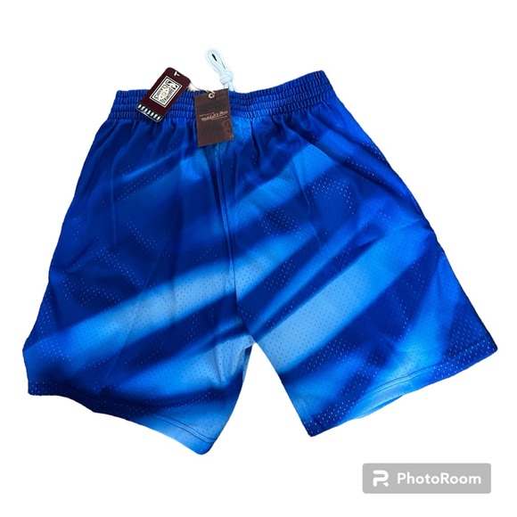 NBA New Jersey Nets Mitchell and Ness Swingman Shorts - Picture 2 of 6